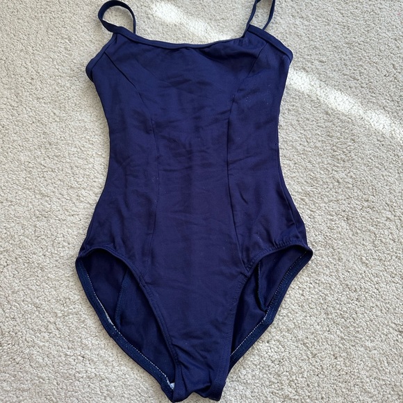 Motionwear Navy Camisole Leotard - Picture 1 of 3